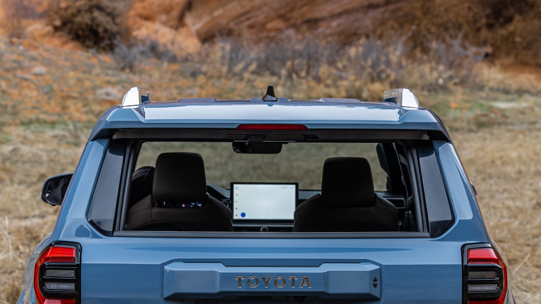 Toyota hints at roll-down rear window feature for 2025 4Runner