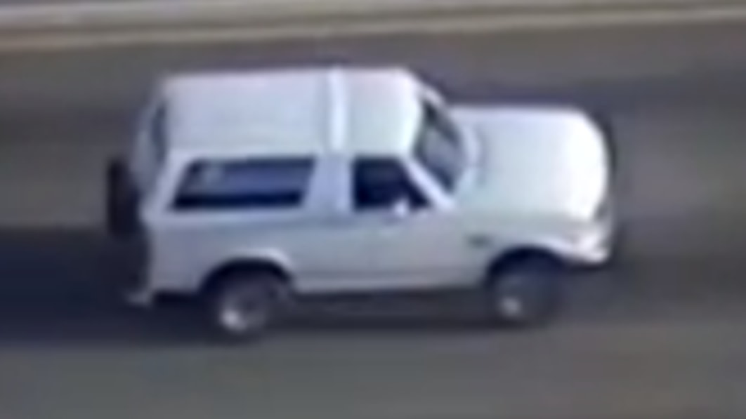 The White Bronco, O.J. Simpson’s infamous getaway car, is now a exhibit in a Tennessee museum