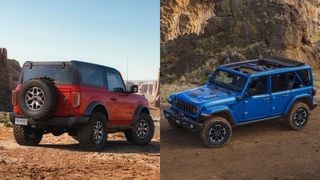 Comparing 2024 Auto Sales: Ford Bronco and Jeep Wrangler
