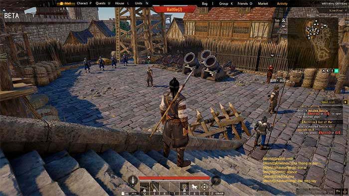 Скриншот из игры Conquerors Blade