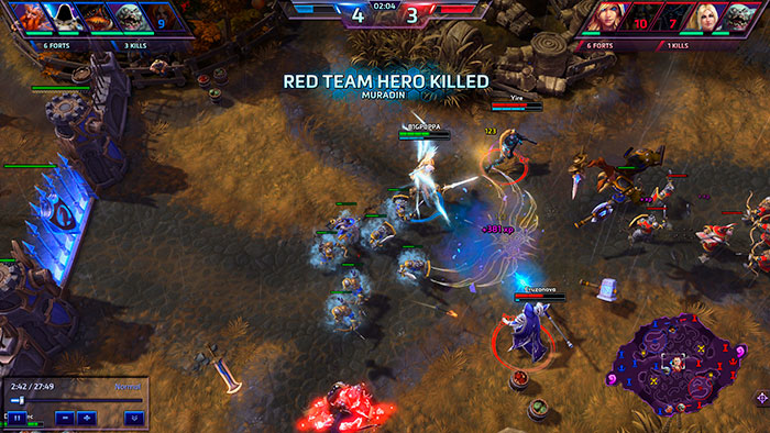 Онлайн игра в жанре моба Heroes of the Storm