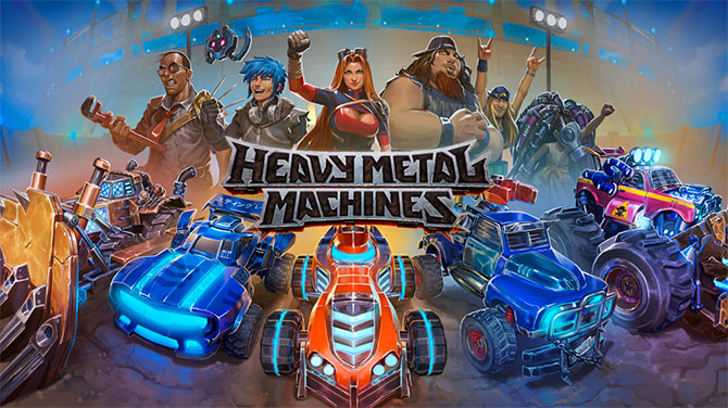 Онлайн игра Heavy Metal Machines