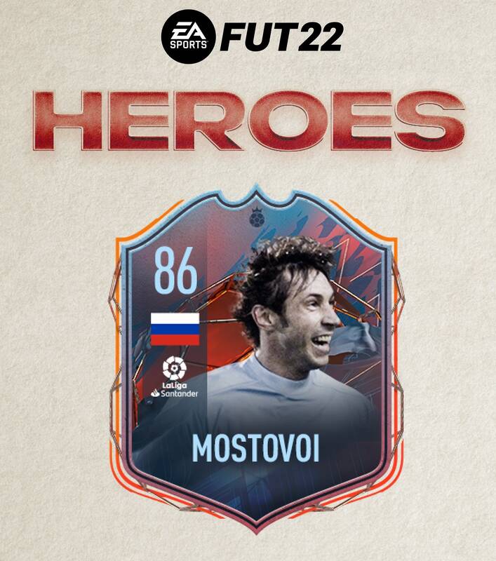 Александр Мостовой присоединится к FUT Heroes в FIFA 220